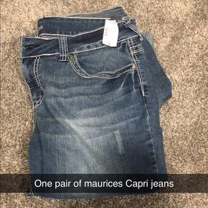 Capri jeans